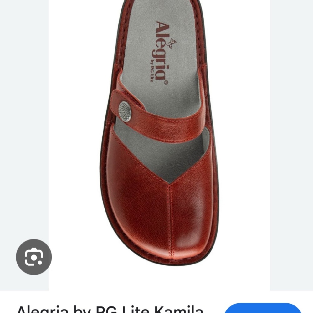 Alegria Kamila Mule Garnet Size 41 eur 10/10.5 US